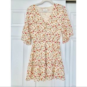 Lost + Wander Floral Dress XS